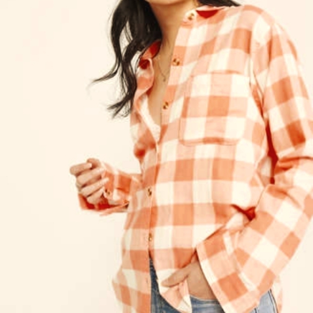 Abercrombie & Fitch Boyfriend Button Down XS NWT
